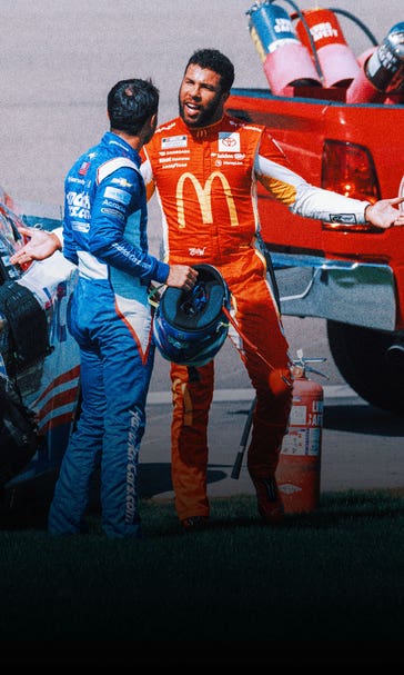 Bubba Wallace suspended one race for intentionally wrecking Kyle Larson